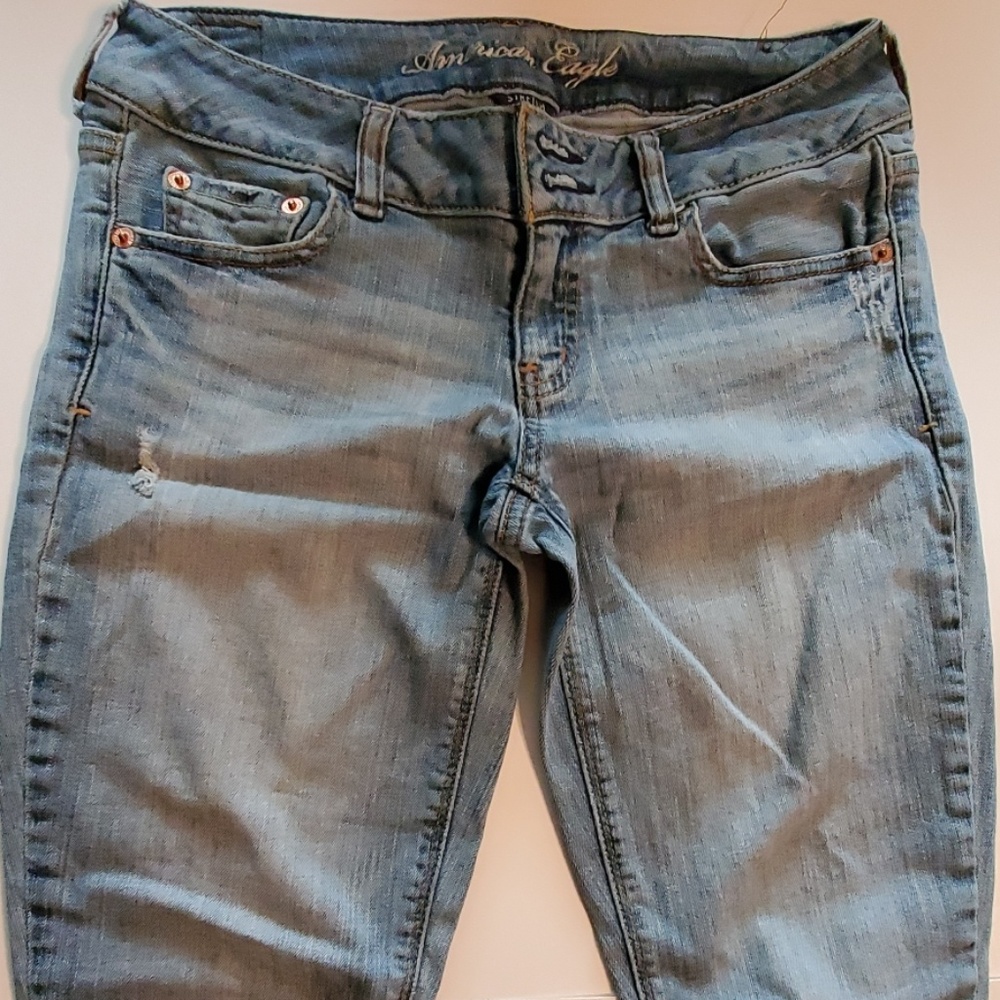 American eagle size 4 artist stretch